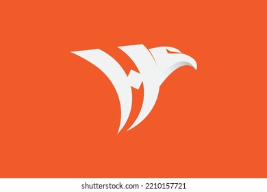 letter h logo design, eagle logo design, logistic logo design, cargo company logo