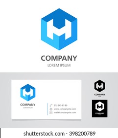 Letter H - Logo Design Element with Business Card - illustration

Vector Logotype Template 