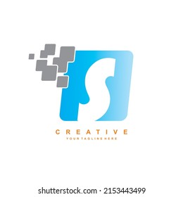 letter H logo design. monogram letter H. Typography letter H. suitable for letter logos, companies. technology logo