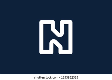 Designvorlagen für Buchstaben h des Logos