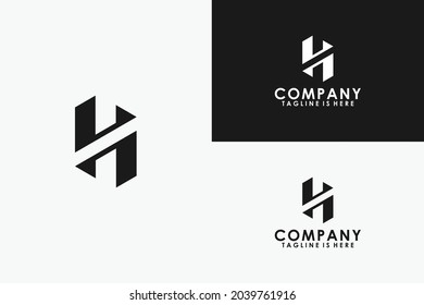Letter H Logo Design Template
