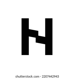 Letter H Logo Design Template