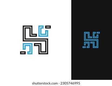 Letter H Logo Design - Logo Design Template

