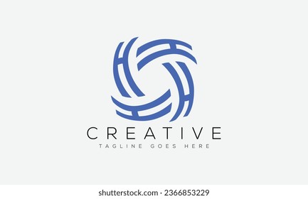 Letter H logo design template vector illustration