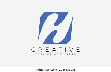 Design-Vorlage für das Logo von Letter H, Vektorgrafik