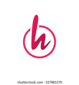 Letter H Logo design template.