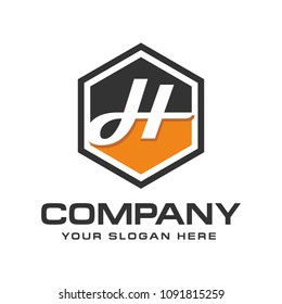 Letter H Logo Design Vector