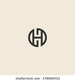 Letter H Logo Design Vector Template