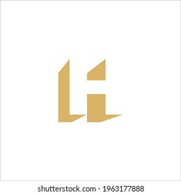 letter H logo design vector sign