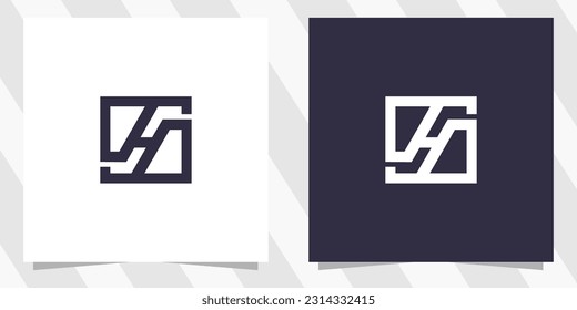 letter h logo design vector