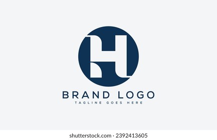 diseño de la plantilla vectorial del logotipo de letra H para la marca.