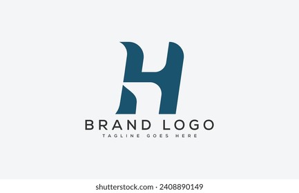 diseño de la plantilla vectorial del logotipo de letra H para la marca.
