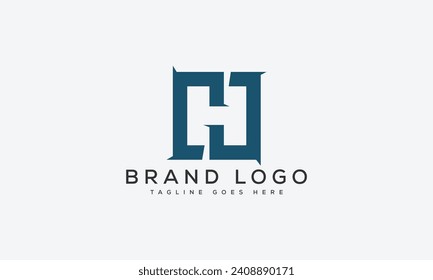 letter H logo design vector template design for brand.