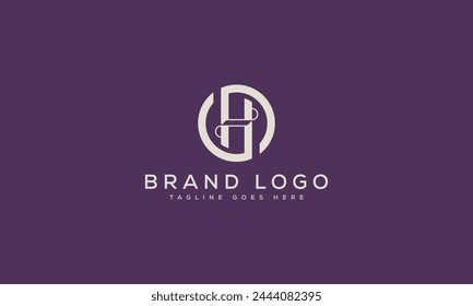 letter H logo design vector template design for brand