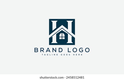 letra H diseño de logotipo diseño de Plantilla de Vector para la marca