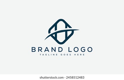 letter H logo design vector template design for brand