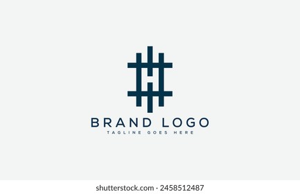 letter H logo design vector template design for brand