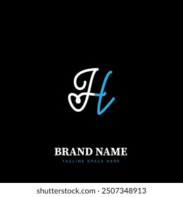 Buchstabe H Logo Design Vektor Vorlage Design für Marke
