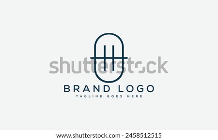 letter H logo design vector template design for brand