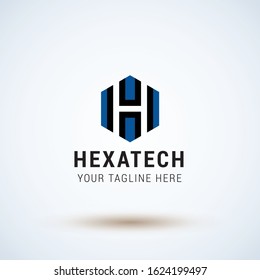 Letter H logo icon creative design template elements vector file