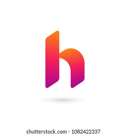 Elementos de Plantilla de diseño de icono de logotipo de letra H