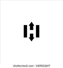 Letter H logo icon design