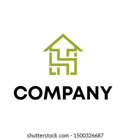 Letter H logo icon design template elements