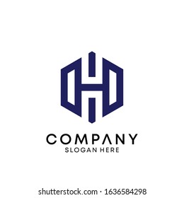 Initial Hs Logo Design Inspiration Stock Vector (Royalty Free) 1278057217