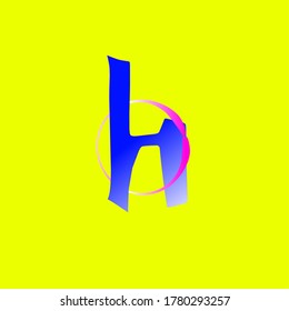 Letter H logo icon design template elements