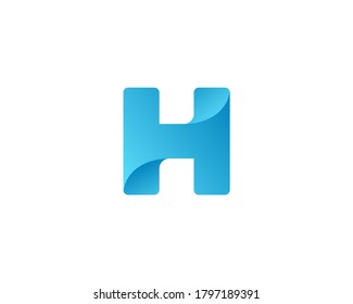 Letter H Logo Icon Design Template Stock Vector (Royalty Free) 257898641