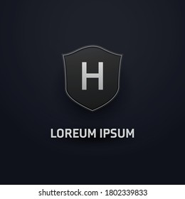 Letter H logo icon design. Vector illustration.