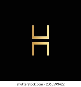 Letter H logo icon design template elements. Premium design Logo with letter H Professional Logotype for company branding.