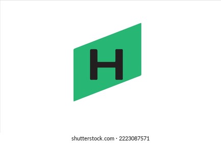 
Letter H logo icon design template elements