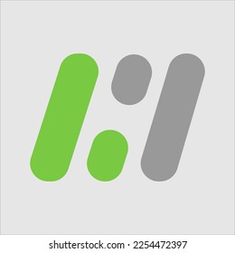 Letter H logo icon design template elements. Monogram and Creative Alphabet Letters icon Illustration.