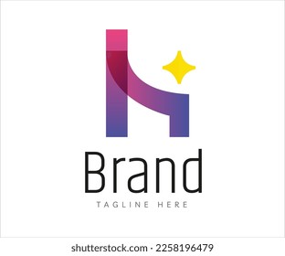 Letter H logo icon design template elements. Usable for Branding and Business Logos.