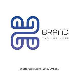 Letter H logo icon design template elements. Usable for Branding and Business Logos.
