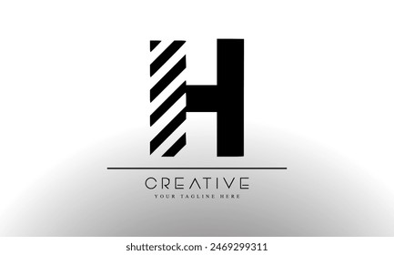 Letter H logo icon design template elements