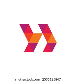 Letter H logo icon design template elements. Technology H letter logo. Modern digital H letter logo design, H letter minimal logo.