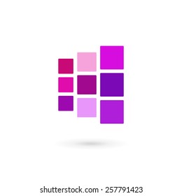 Letter H logo icon design template elements 