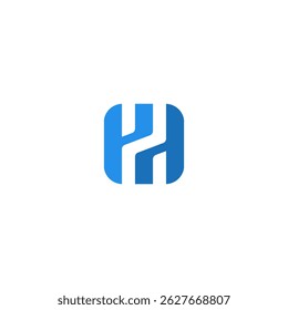 Letter H logo icon design template elements. Usable for Branding and Business Logos