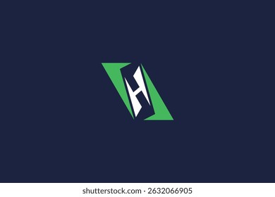 Plantilla de diseño de icono de logotipo de letra H con logotipo de inspiración de Vector	
