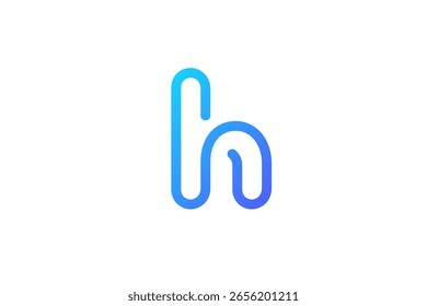 Elementos de Plantilla de diseño de icono de logotipo de letra H