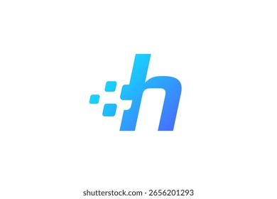 Letter H logo icon design template elements