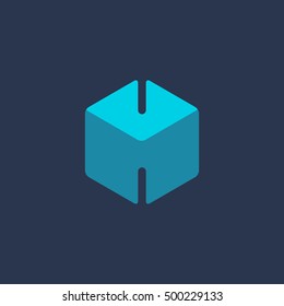 Letter H logo icon design template elements