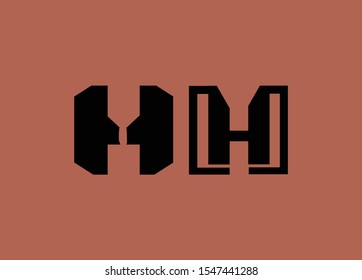 the letter H logo is made for you to find unique H letter logos like this