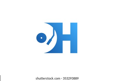 1,824 H Music Logo Images, Stock Photos & Vectors | Shutterstock