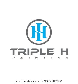 letter H logo , simple and clean