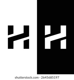 Carta H Logo Ilustrações de Stock, Gráficos Vetoriais Royalty-Free e Clip-Art.