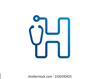 Letter H logo or symbol template design