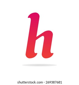 Letter H logo template